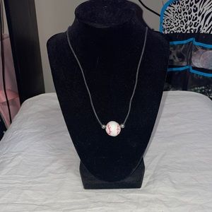 Baseball necklace